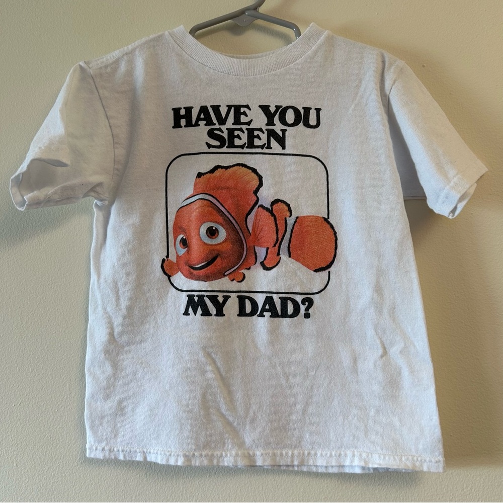 Finding Nemo Kids White Graphic T-Shirt